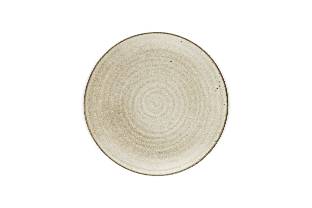 Valinha Earthenware Dinnerware Set - Grey  (Set of 12)