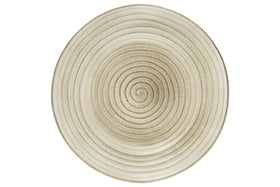 Valinha Earthenware Round Platter - Grey