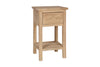 Vivan Grooved Bedside Table - Natural