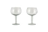 Yala Hammered Gin Glass - Clear (Set of 2)