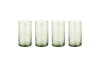 Yala Hammered Highball - Sage Green (Set of 4)