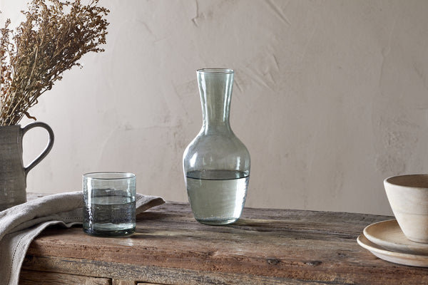 Yala Hammered Jug - Sage Green