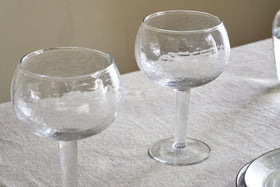 Yala Hammered Gin Glass - Clear (Set of 2)