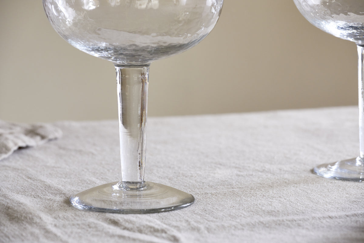 Yala Hammered Gin Glass - Clear (Set of 2)
