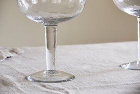 Yala Hammered Gin Glass - Clear (Set of 2)