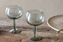 Yala Hammered Gin Glass - Sage Green (Set of 2)