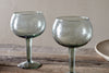 Yala Hammered Gin Glass - Sage Green (Set of 2)