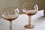 Yala Hammered Gin Glass - Dusty Terracotta (Set of 2)