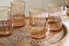 Yala Hammered Highball - Dusty Terracotta (Set of 4)