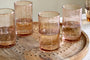 Yala Hammered Highball - Dusty Terracotta (Set of 4)