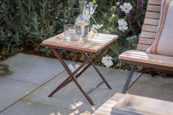 Yatin Outdoor Side Table - Natural-Trade nkuku