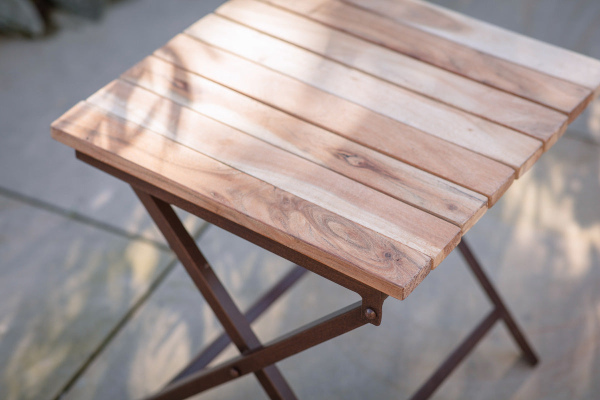 Yatin Outdoor Side Table - Natural-Trade nkuku