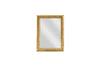 Yadur Rectangular Mirror - Antique Brass - Small