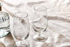 Yala Hammered Glass - Clear (Set of 4)