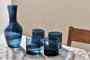 Yala Hammered Tumbler - Indigo (Set of 4)