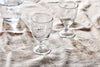 Yala Hammered Wine Glass - Clear Glass (Set of 4)