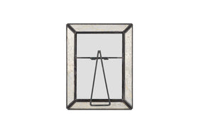Yash Antique Glass & Iron Photoframe - Antique Black