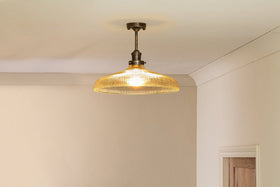 Zowie Recycled Glass Ceiling Light - Large