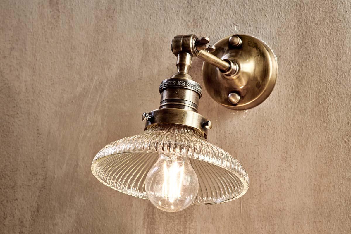 Zowie Recycled Glass Wall Light - Small