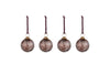 Darya Baubles - Antique Burgundy - (Set of 4)