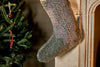 Dhanda Recycled Wool Stocking - Moss & Natural