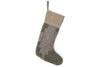 Dhanda Recycled Wool Stocking - Moss & Natural