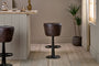 Deshan Leather Bar Stool