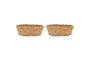 Giti Bread Baskets - Natural (Set of 2)