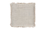 Gili Linen Cushion Cover - Dark Green & Natural