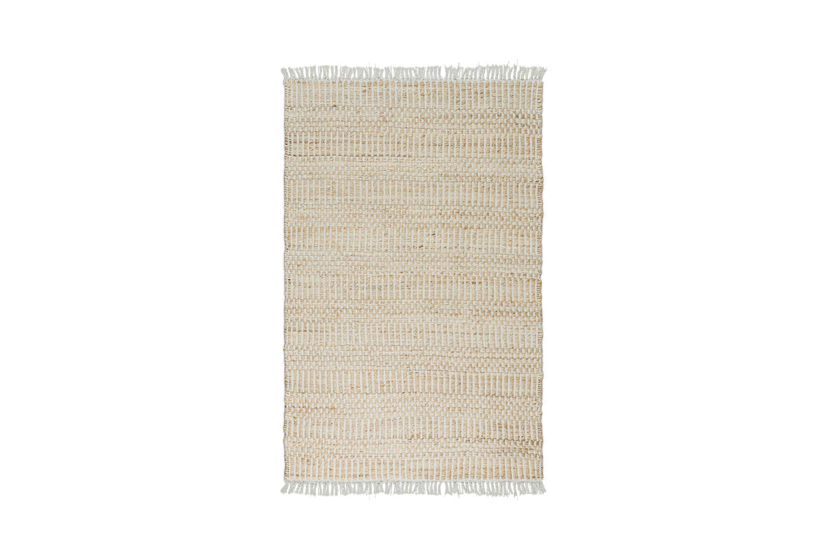 Gitika Cotton & Hemp Rug - Natural