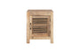 Ibo Reclaimed Wooden Slatted Cabinet - Natural - Small
