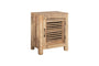 Ibo Reclaimed Wooden Slatted Cabinet - Natural - Small