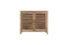 Ibo Reclaimed Wooden Slatted Sideboard - Natural