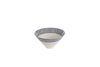 Indigo Drop Serving Bowl - Cream & Indigo - Medium