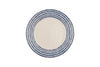 Indigo Drop Side Plate - Cream & Indigo