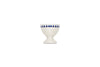 Indigo Drop Egg Cups - Cream & Indigo (Set of 2)