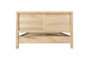 Indali Mango Wood Bed - Natural - Super King