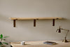 Japhali Mango Wood & Iron Shelf - Long