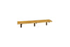 Japhali Mango Wood & Iron Shelf - Long