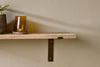 Japhali Mango Wood And Iron Shelf - Medium