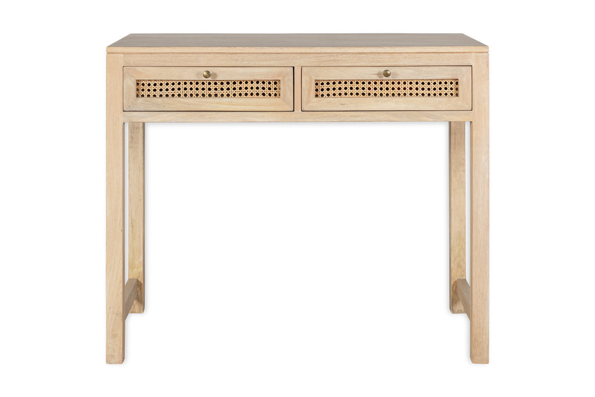 Kanz Mango Wood Writing Desk - Natural