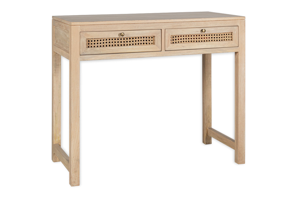 Kanz Mango Wood Writing Desk - Natural