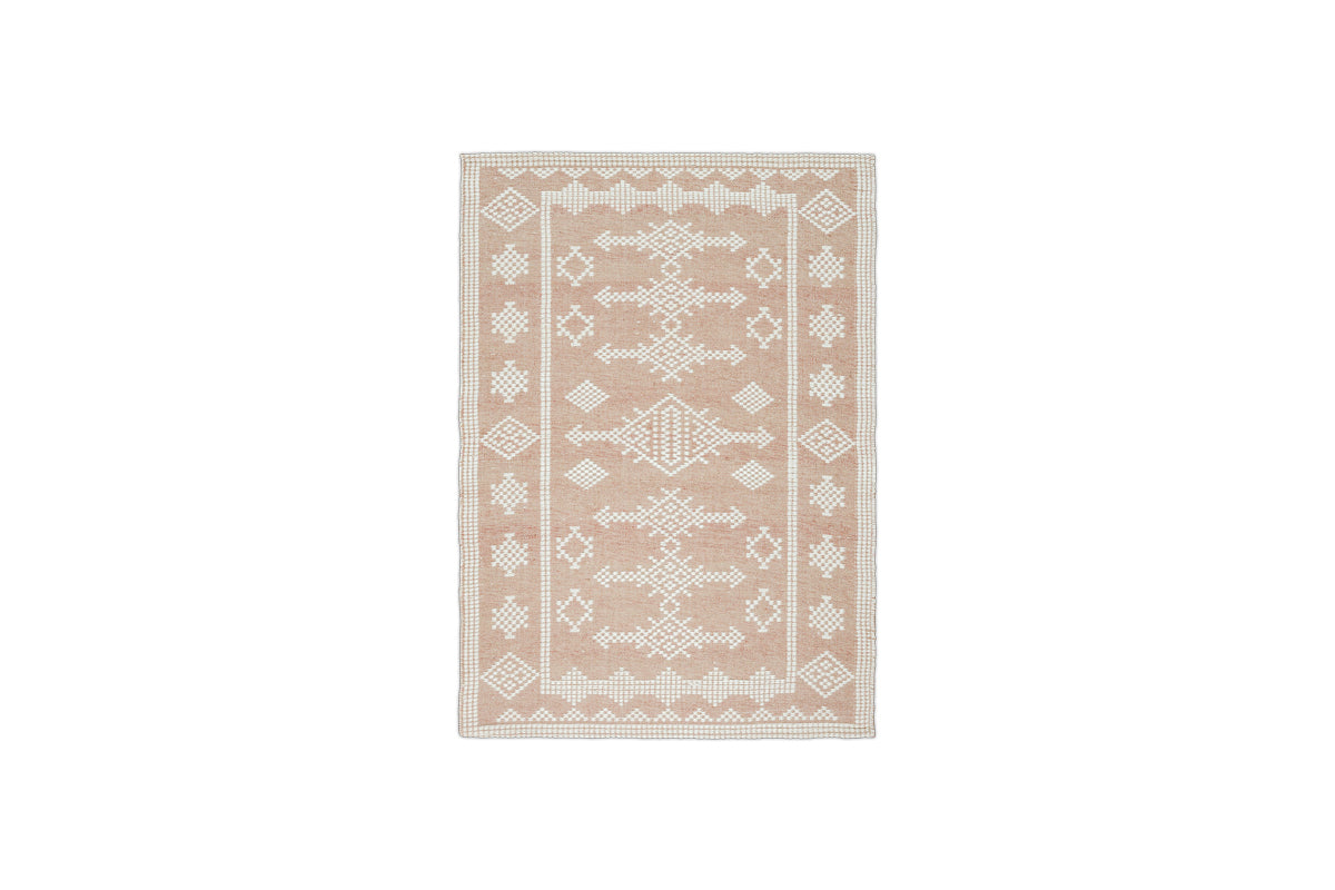 Kittale Wool & Recycled PET Rug - Dusty Pink