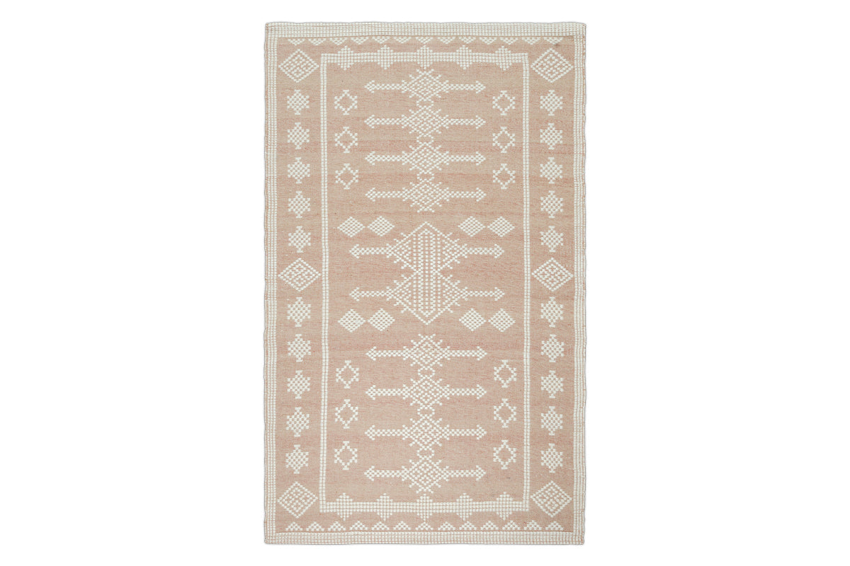 Kittale Wool & Recycled PET Rug - Dusty Pink