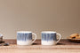 Karuma Ceramic Mug - Blue - Small (Set of 2)
