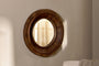 Kayia Acacia Wood Mirror - Walnut