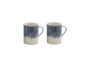 Karuma Ceramic Mug - Blue - Large (Set of 2)