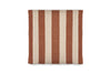 Kobbari Jute & Cotton Cushion Cover - Rust