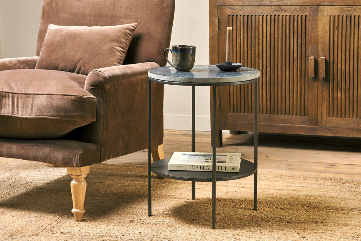 Karoko Marble Side Table