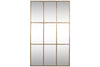 Kurci Rectangular Full Length Mirror - Antique Brass